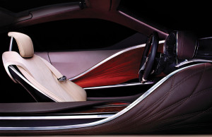 Lexus concept interior