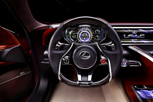 Lexus LF LC Concept interior