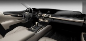 Lexus LS600h interior gris