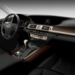 Lexus LS600h interior negro