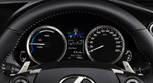 Lexus IS 300h detalle interior