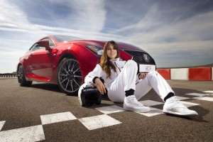 Adriana Ugarte & Lexus RC F