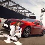Adriana Ugarte & Lexus RC F