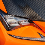 Lexus RC F naranja exterior