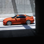 Lexus RC F exterior naranja