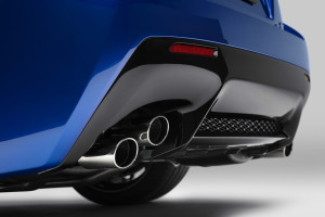 Lexus RC F azul estudio