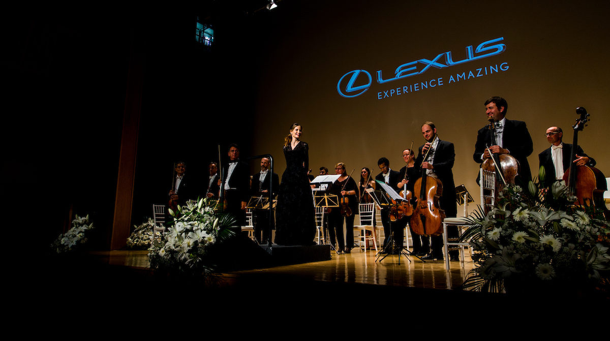 Lexus e Inma Shara, concierto privado y exclusivo