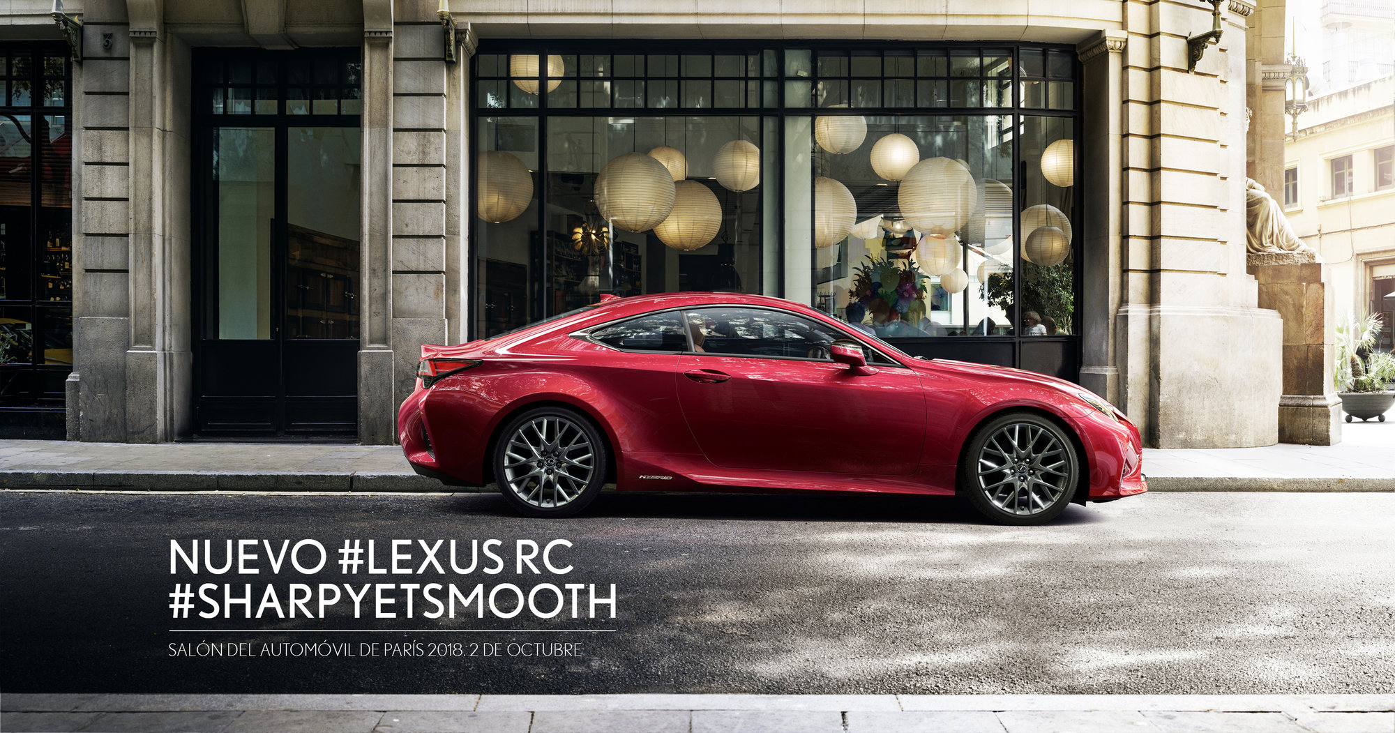 Lexus reúne grandes novedades en el Salón del Automóvil de París 2018
