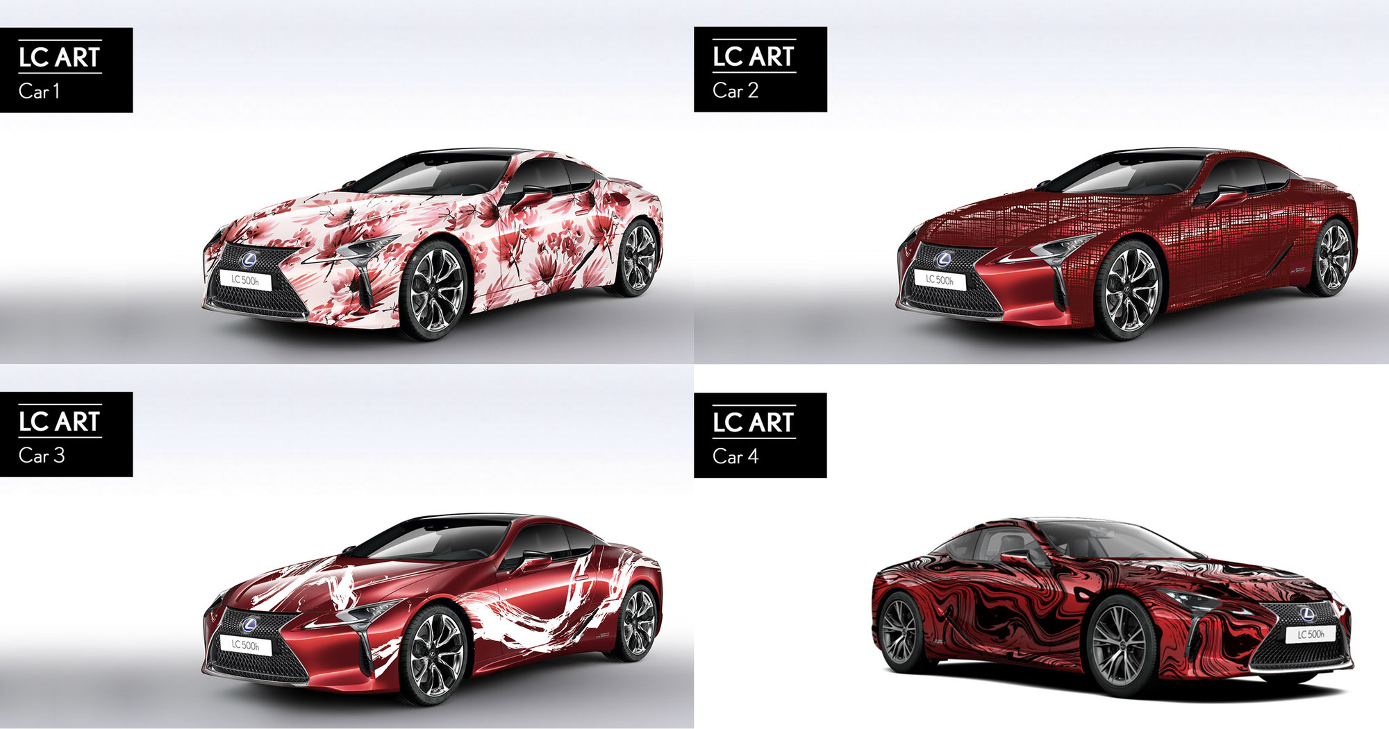 Lexus convoca el concurso ‘Art Car-LC 500h’ en redes sociales