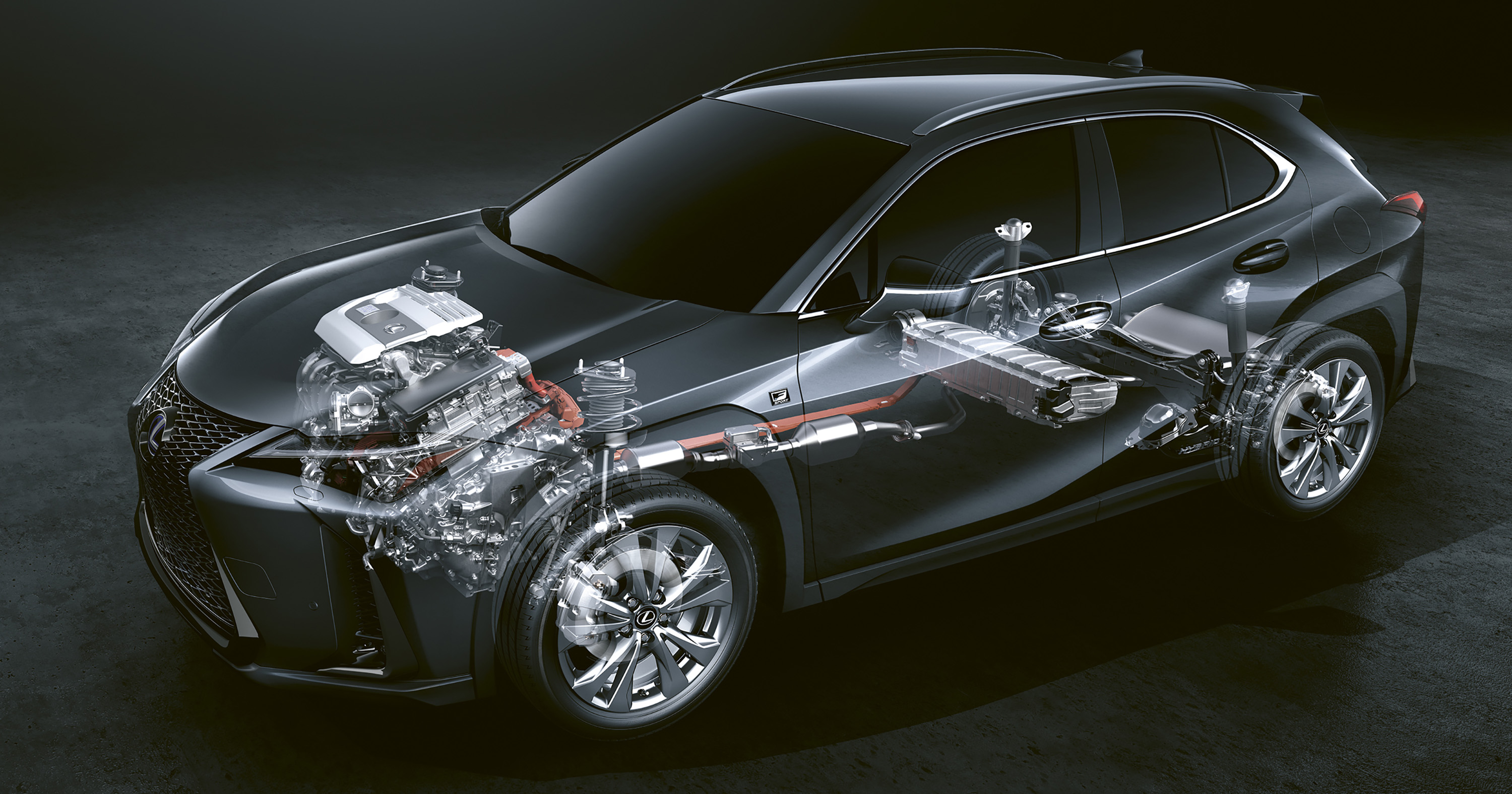 Galería: Tecnología revolucionaria en el nuevo Lexus UX 250h híbrido autorrecargable