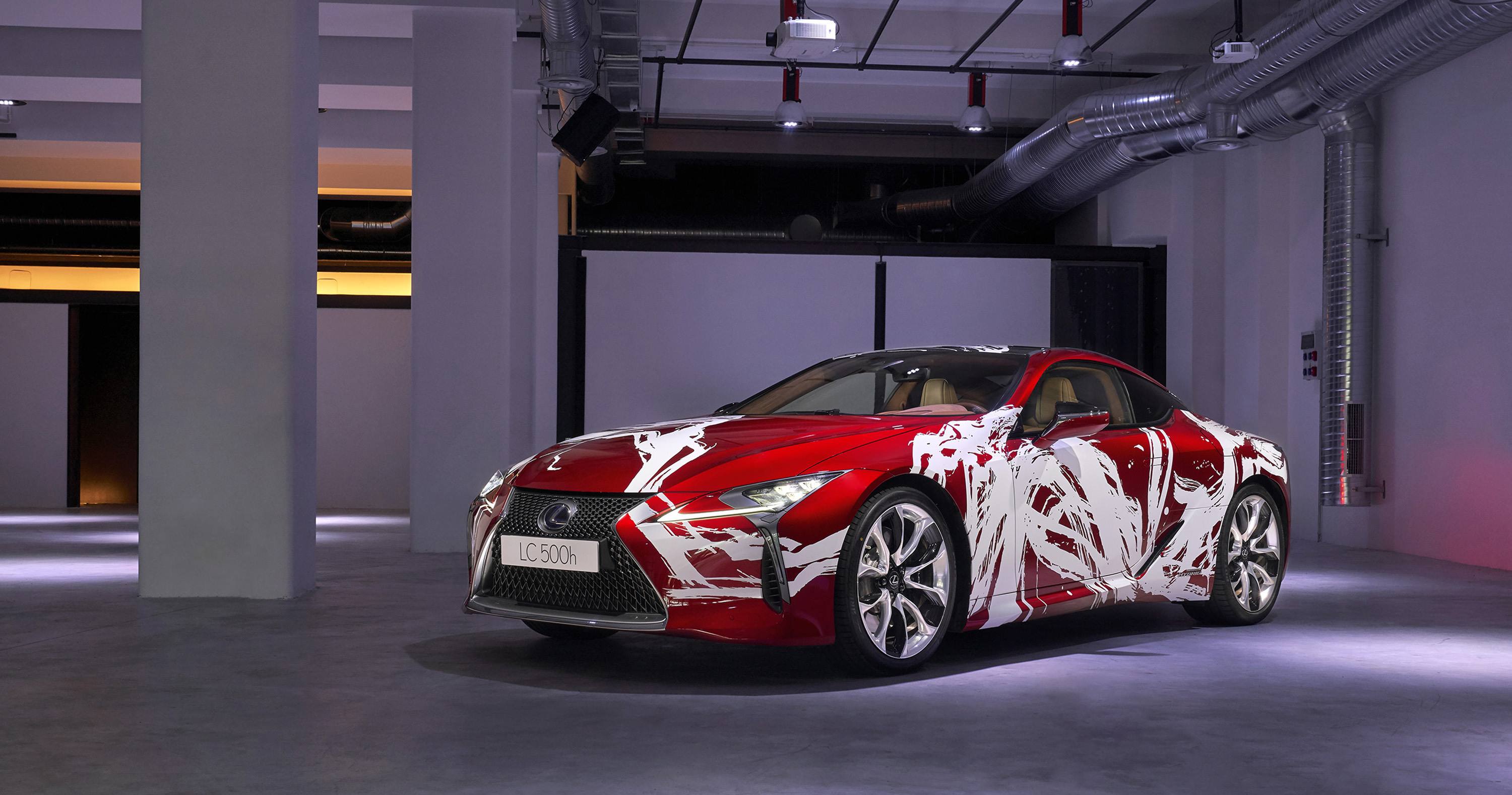 Galería: Lexus crea el LC 500h Híbrido Art Car