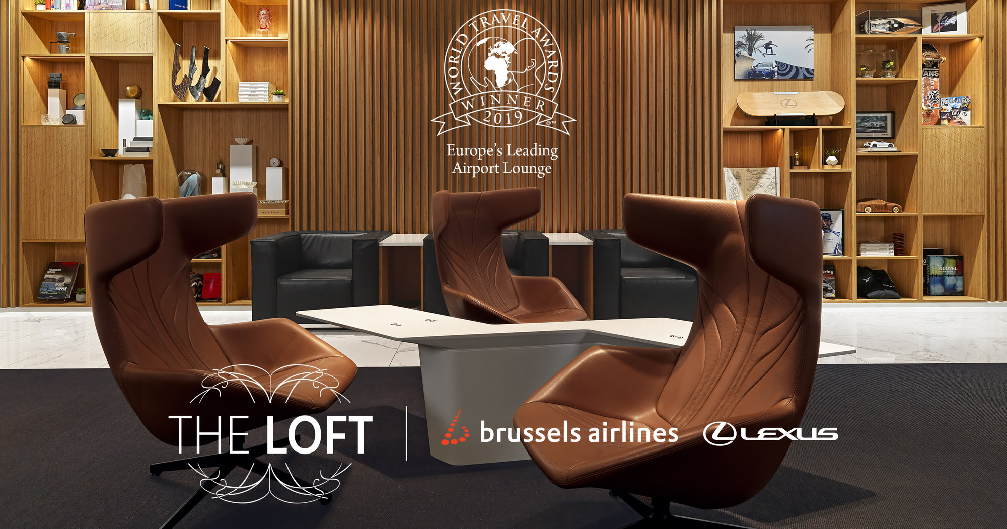Galería: The Loft, de Lexus y Brussels Airlines en el Aeropuerto de Bruselas, nombrada ‘Mejor Sala Vip de Aeropuerto de Europa 2019’