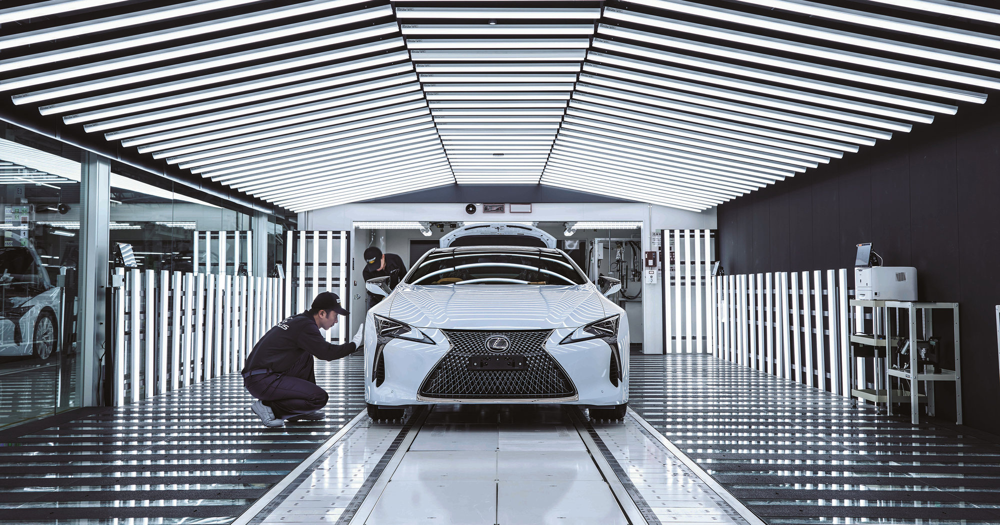 Galería: Maestros artesanos y tecnología punta se unen en la planta de Lexus en Motomachi