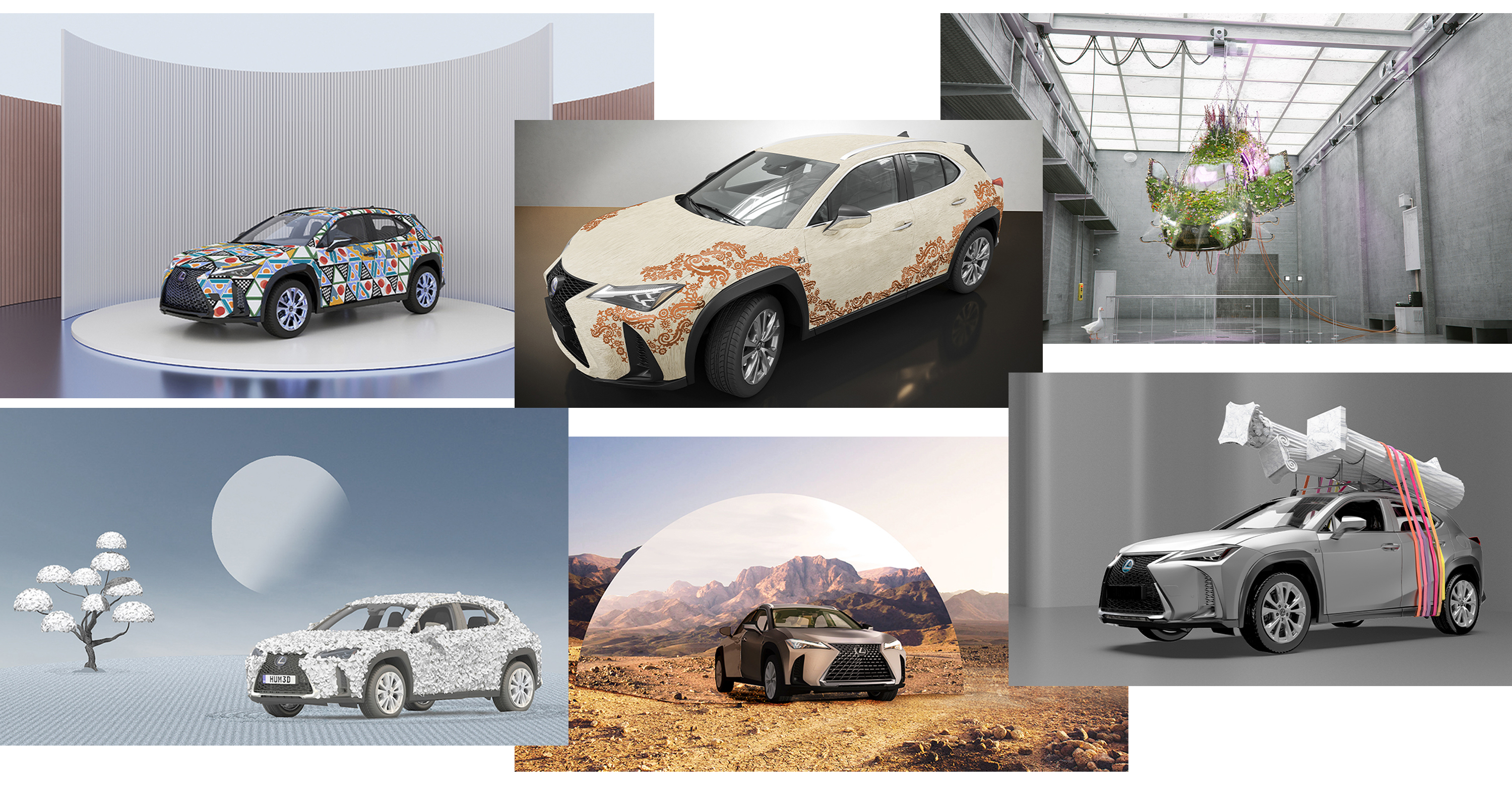 Galería: Comienzan las votaciones de la 2ª Edición del Concurso de Diseño Lexus UX Art Car