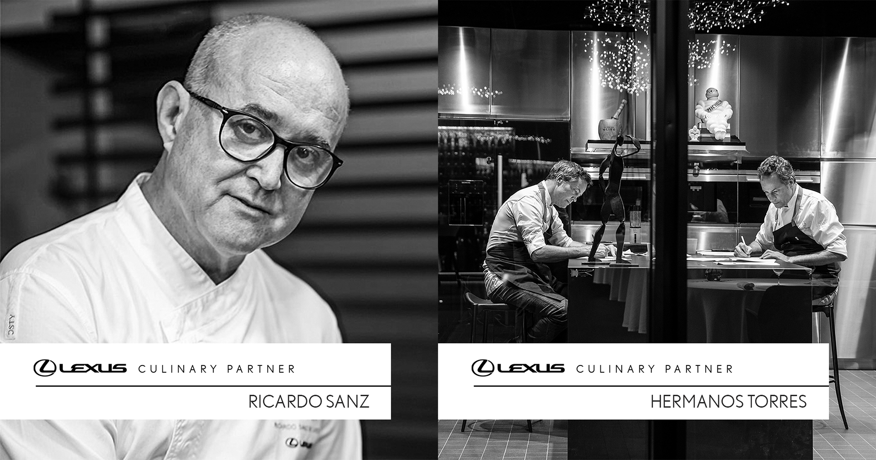 Galería: Los chefs Hermanos Torres y Ricardo Sanz, estrellas destacadas del libro global de cocina Lexus