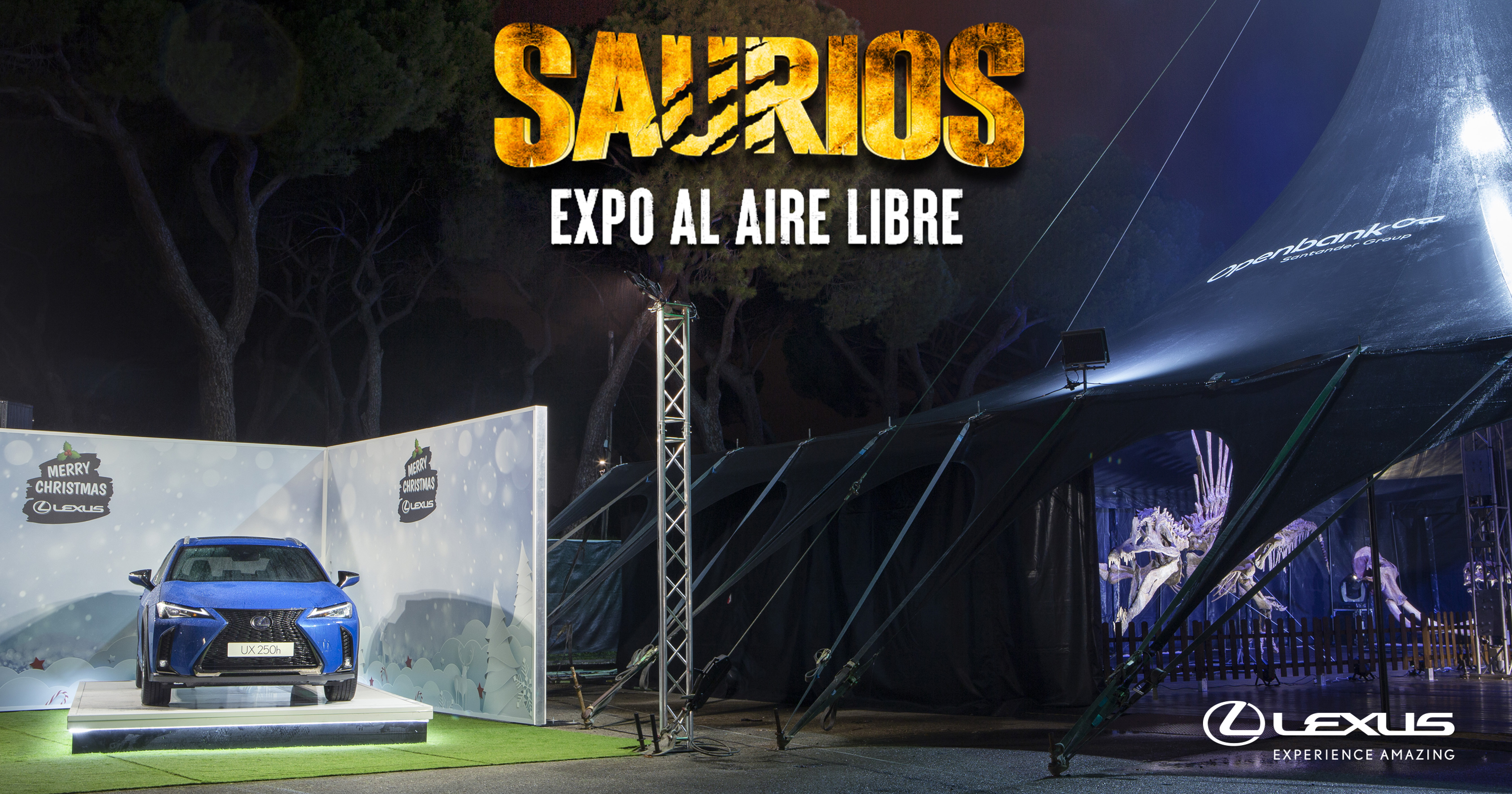Galería: Lexus coche oficial de la exposición al aire libre Saurios en Madrid