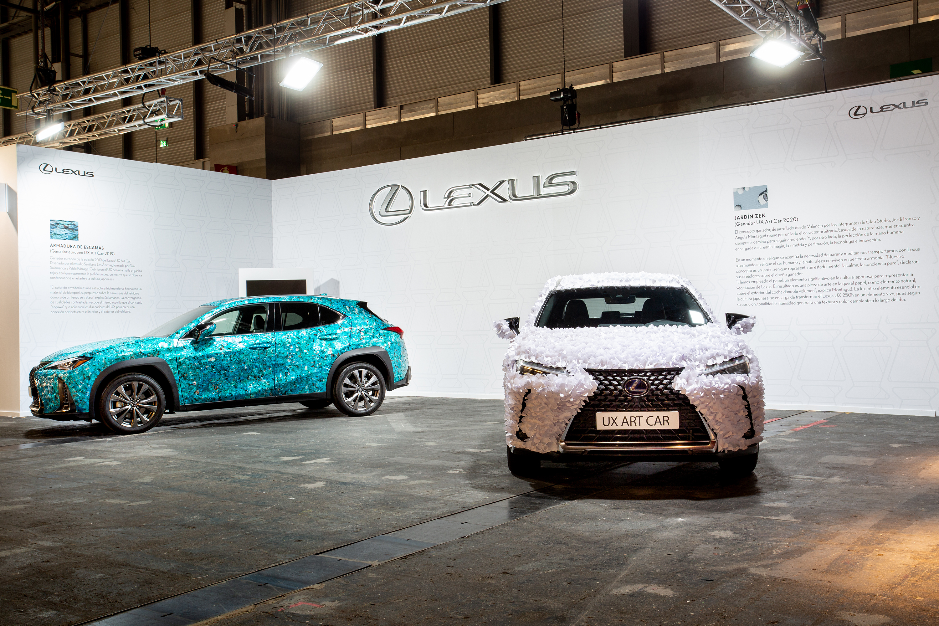 Galería: Lexus exhibe en ARCOmadrid 2021 las obras ganadoras del concurso de diseño UX Art Car
