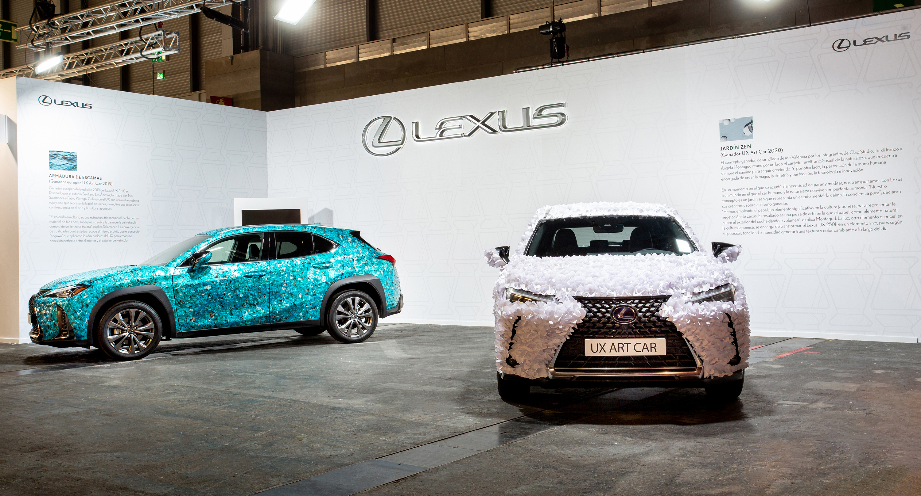 Lexus exhibe en ARCOmadrid 2021 las obras ganadoras del concurso de diseño UX Art Car