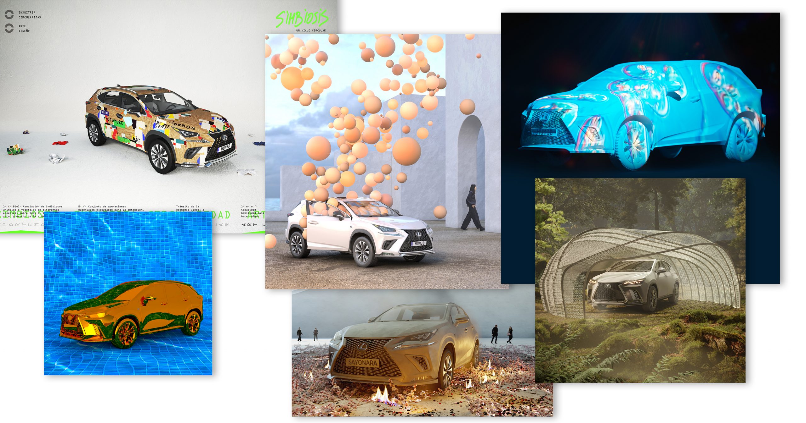 Galería: Lexus Desvela los Proyectos del Concurso de Diseño NX Art Car 2022