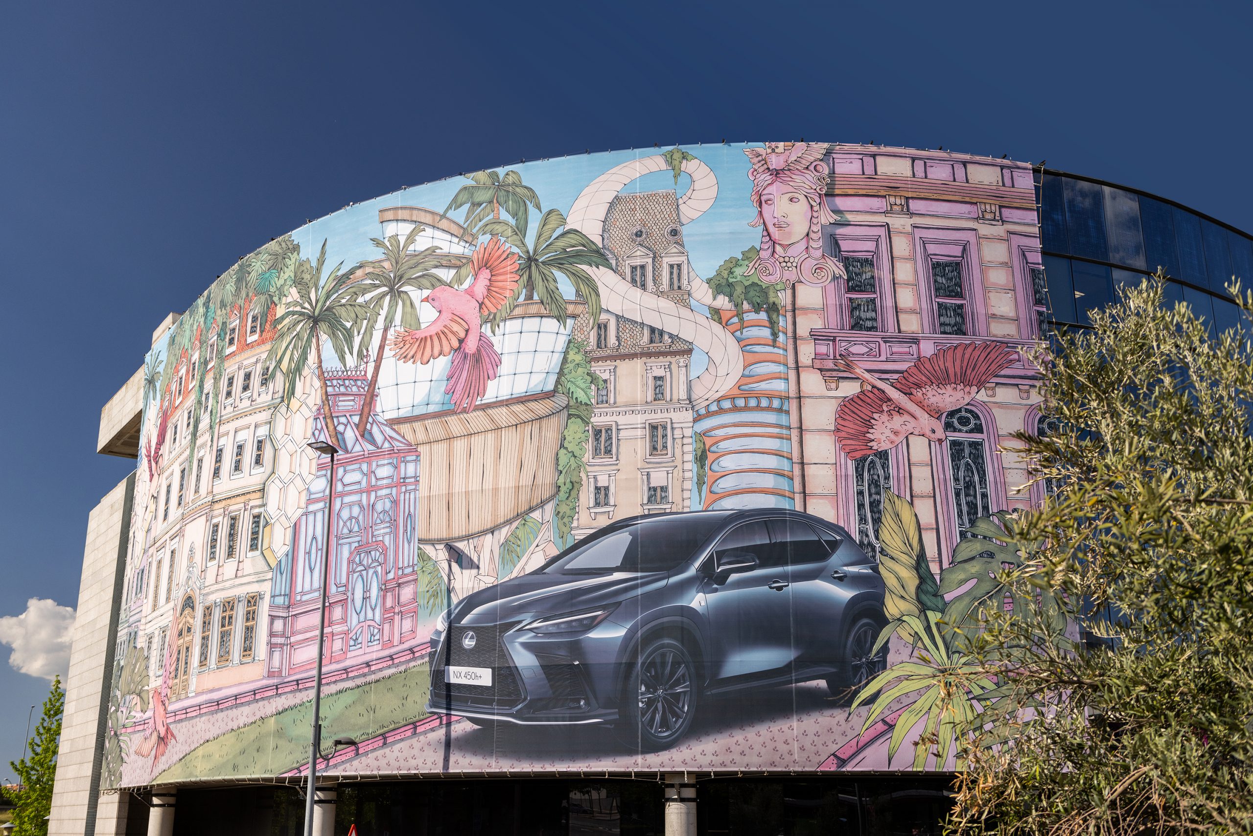 Lexus presenta «Vergel», Ganador del Proyecto «El Arte Conquista las Calles»