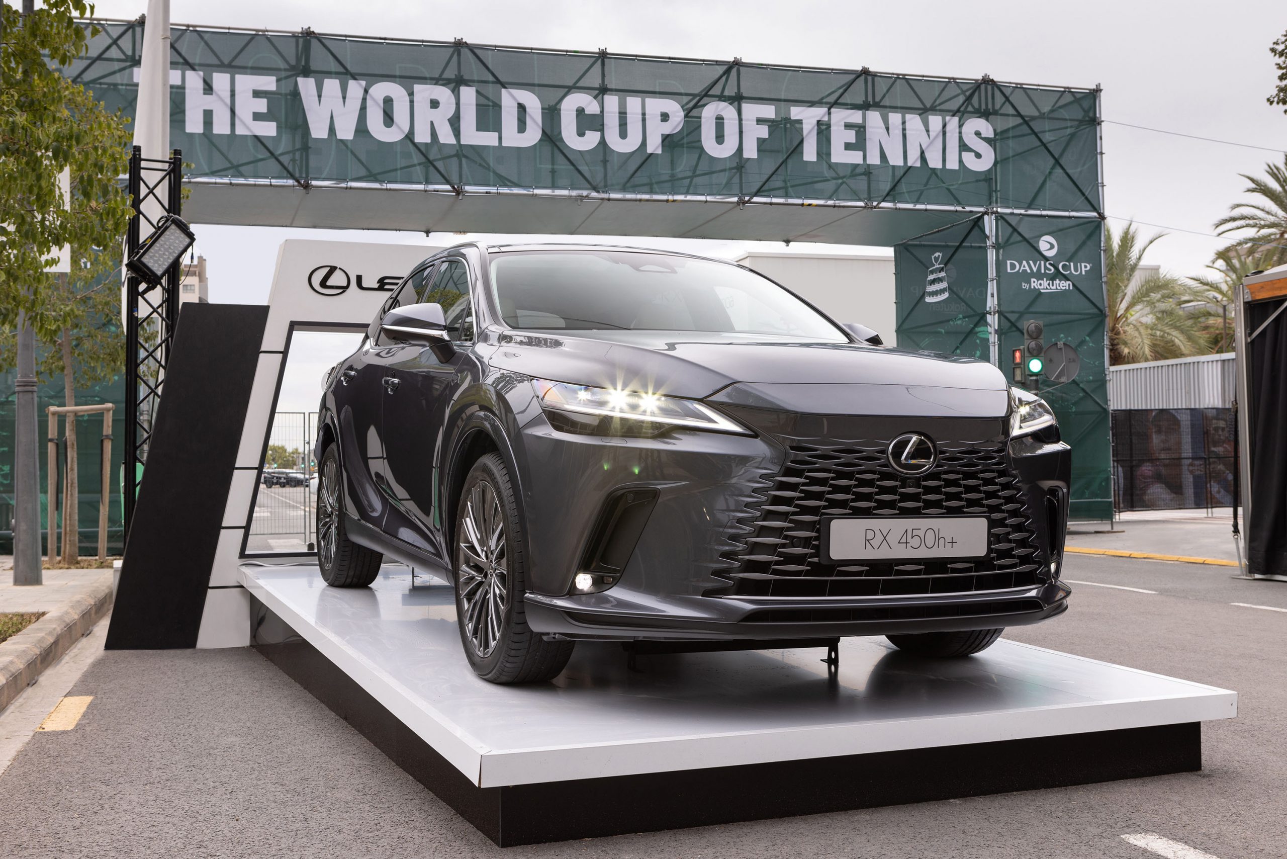 Nuevo Lexus RX, Protagonista de la Davis Cup by Rakuten Finals 2022 en Valencia